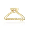 SOHO Merkit|Etusivu-Pieni Barette Metal Hair Clamp - Kulta