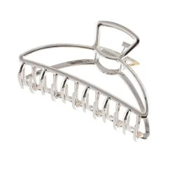 FashionGirl24 Merkit|Etusivu-Soho Pinna suuret metallihiuspuristimen - hopea