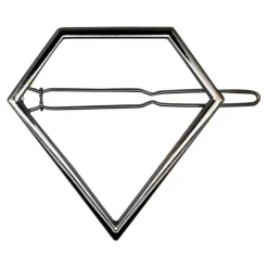 SOHO Merkit|Etusivu-Pyramiidinmallinen hiussolki - Hopea