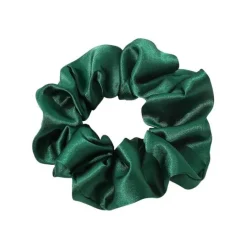FashionGirl24 Merkit|Etusivu-Soho Satin Scrunchie - tummanvihreä