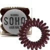 SOHO Merkit|Etusivu-Spiraali Hiuslenkki Suklaanruskea - 3 kpl