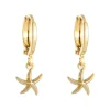 FashionGirl24 Merkit|Etusivu-Soho Starfish -korvakorut - kulta