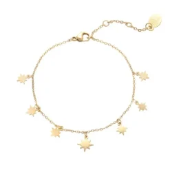 FashionGirl24 Merkit|Etusivu-Soho Stars -rannekoru - kulta