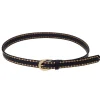 SOHO Merkit|Etusivu-Stud Belt - Musta/kulta
