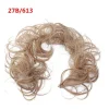 FashionGirl24 Etusivu|Hair Ties -hiuslenkit-Sotkuinen kihara hiukset Knold # 27B / 613 - Ashblond