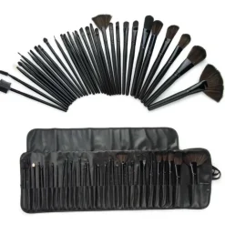 FashionGirl24 Merkit|Etusivu-Technique PRO 32 kappaleen Meikkisivellin Paketti- Musta