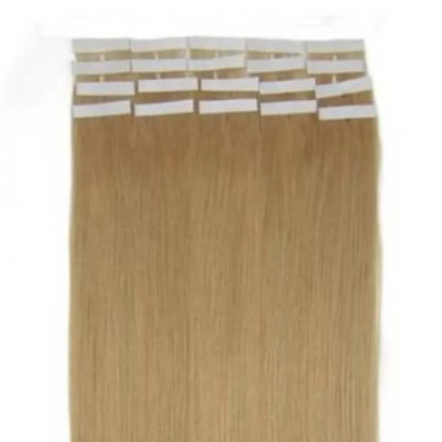 Hair Extensions Etusivu|Teippipidennykset-Teippipidennykset 50cm, keskivaalea 27#