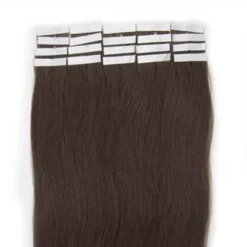 Hair Extensions Etusivu|Teippipidennykset-Teippipidennykset 50cm, tummanruskea 2#