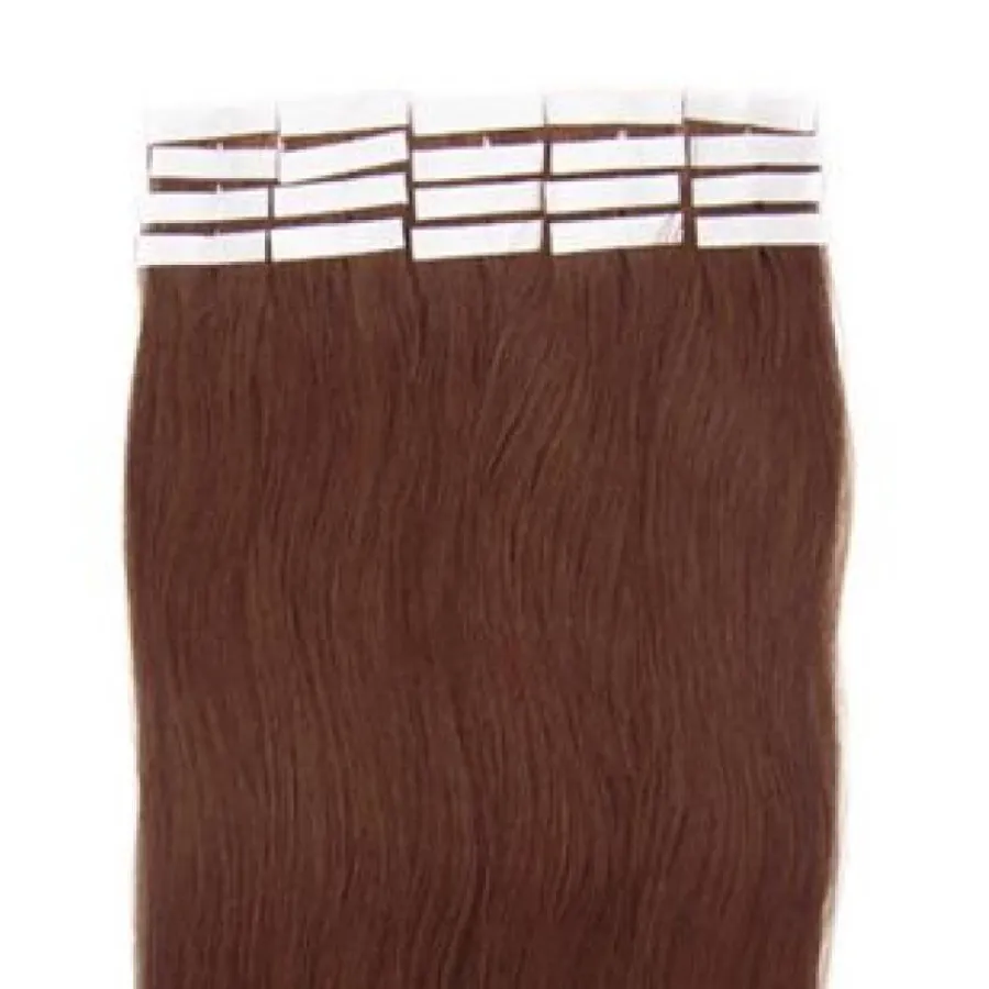 Hair Extensions Etusivu|Teippipidennykset-Teippipidennykset 50cm, vaaleanruskea 6#