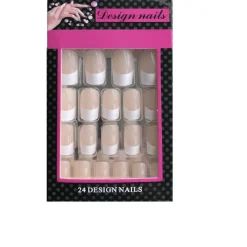 FashionGirl24 Etusivu|Press On Nails / Click On Nails-Tekokynnet - Press On French Nails