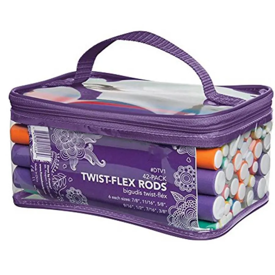 Misc Etusivu|Kihartimet-Twist Flex-Rods - Kiharat ilman lämpöä vaahtomuovirullilla - 42kpl