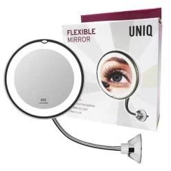 UNIQ Etusivu|Meikkipeili Valolla-Flexible Mirror - Joustava peili LED-valolla ja 10-kertaisella suurennoksella
