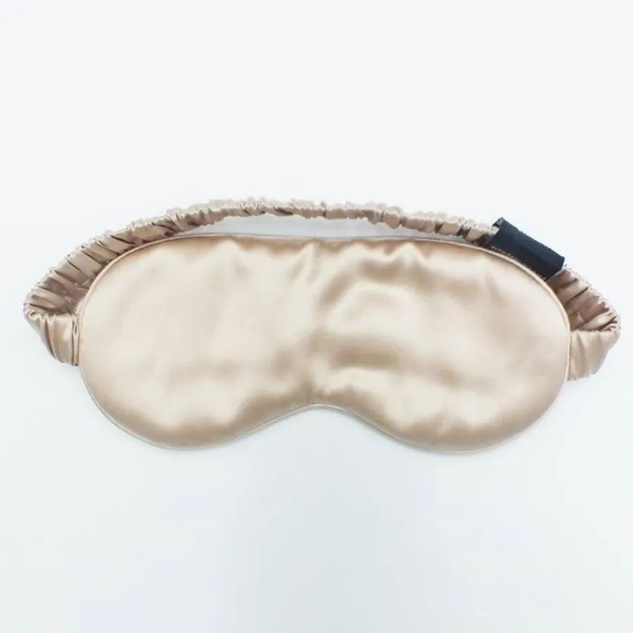 UNIQ Etusivu|Kasvonaamiot-Luxury Sleeping Mask 100% Silk - Champagne