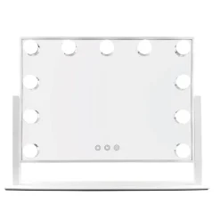 UNIQ Etusivu|Meikkipeili Valolla-Paris Meikkipeili 11 LED-lampulla - Valkoinen